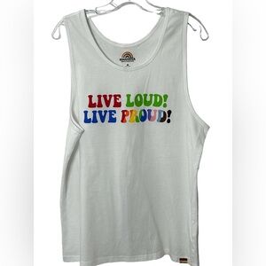 Hollister Men's  Pride Proud Tank Top Shirt Size Medium - New With Tags